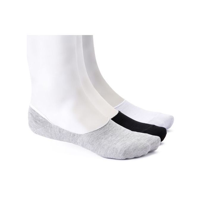 Socquettes en coton courtes hommes - lot de 3 paires