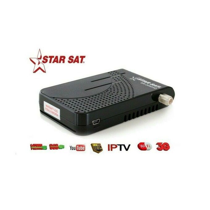 Récepteur SAMSAT HD4040 Mini + 1An Sharing Et 1An IPTV + Clé Wifi 