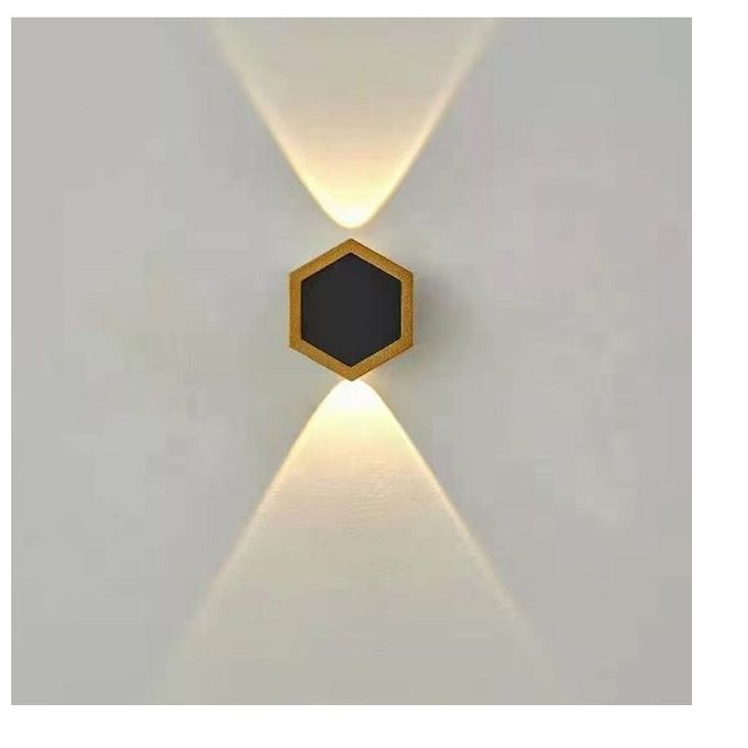 Applique led hexagonale - Moderne - Aluminuim - 3000 K image 0