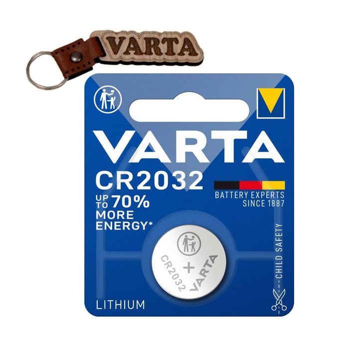 Pile bouton CR2032 Varta Lithium 3V, Varta