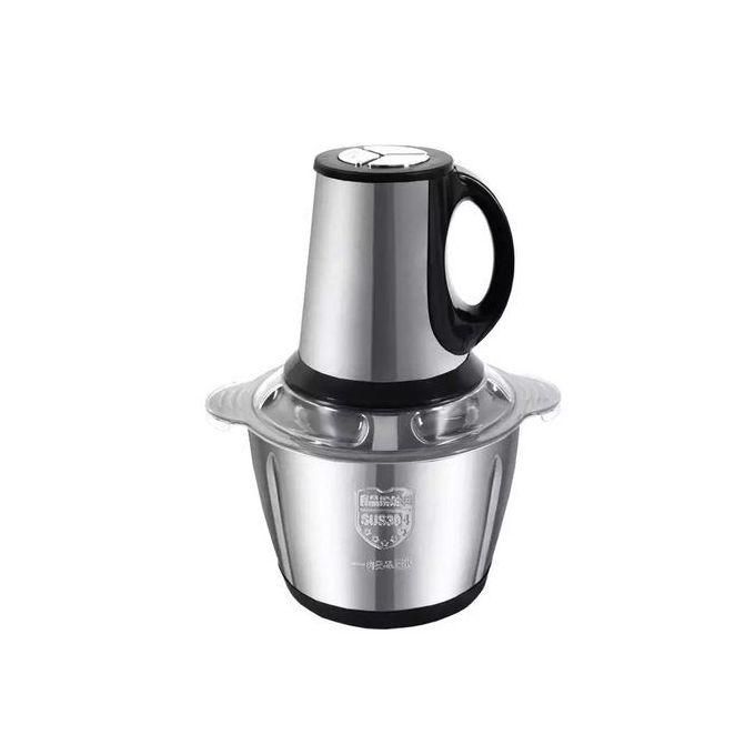 silver crest Hachoir Electrique inox - Noir - 2 Litres - 850 W image 0