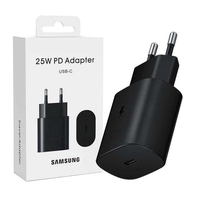 Samsung Chargeur Rapide 25W + Cable USB-C USB-C Pour SAMSUNG S21-S21  PLUS-S21 ULTRA-S20 FE-S20 - Prix pas cher