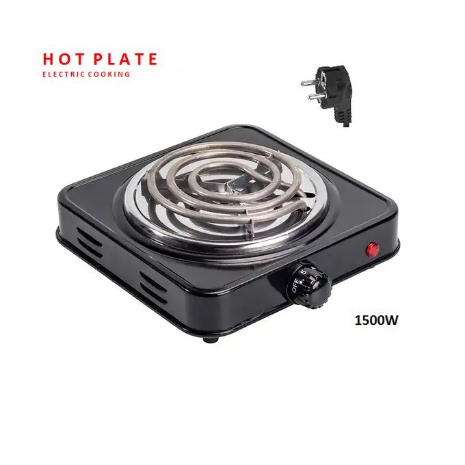 Plaque électrique d'appoint 1500 W pour toutes casseroles