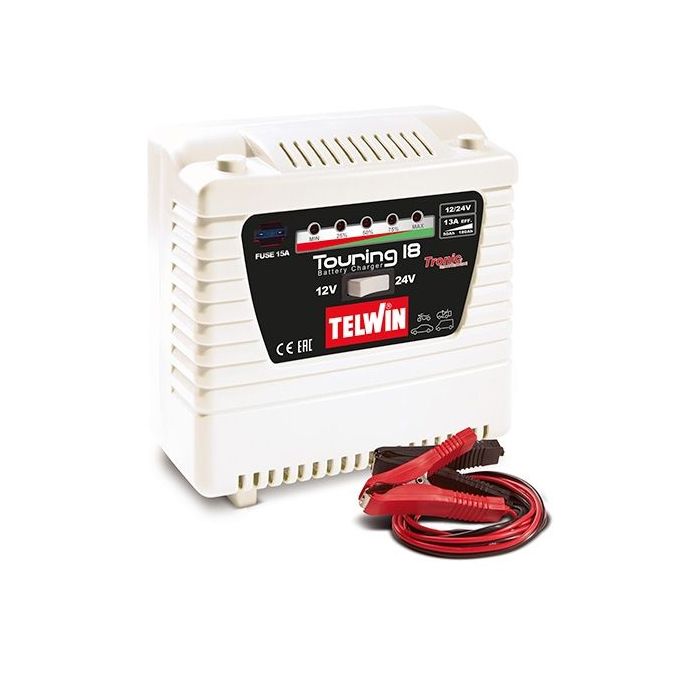 Chargeur de batterie Telwin Touring 18 en Promotion