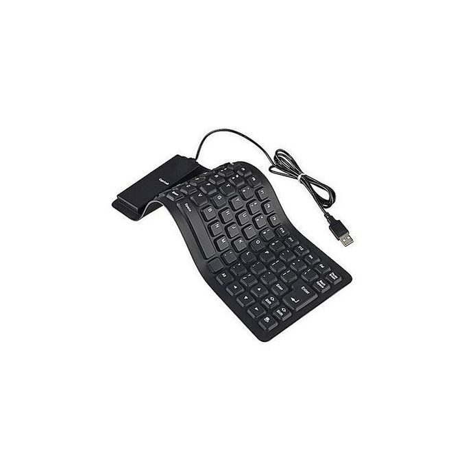 Clavier flexible- Noir image 0