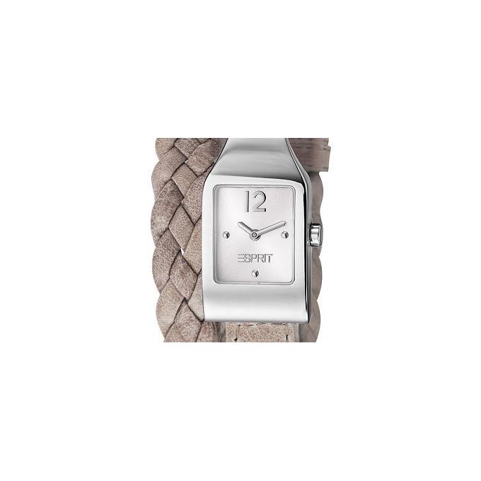 Slide  #4 Esprit Montre pour femme - Beige - Cuir - Garantie 1An