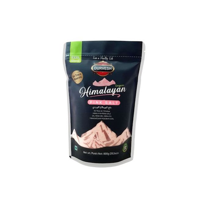 Ecora food Himalayan pink salt -800gr-ملح الهيمالايا الوردي image 0