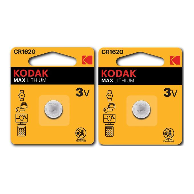 Kodak 2 Pile Bouton lithium 3v CR2430 max à prix pas cher