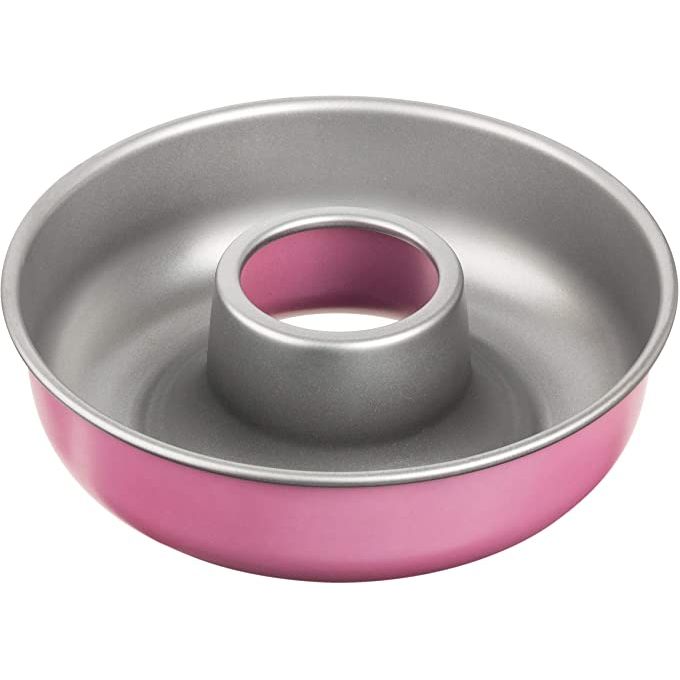 Zenker Moule à savarin - 7471 - Anti-adhésif - 28 cm - Rose et