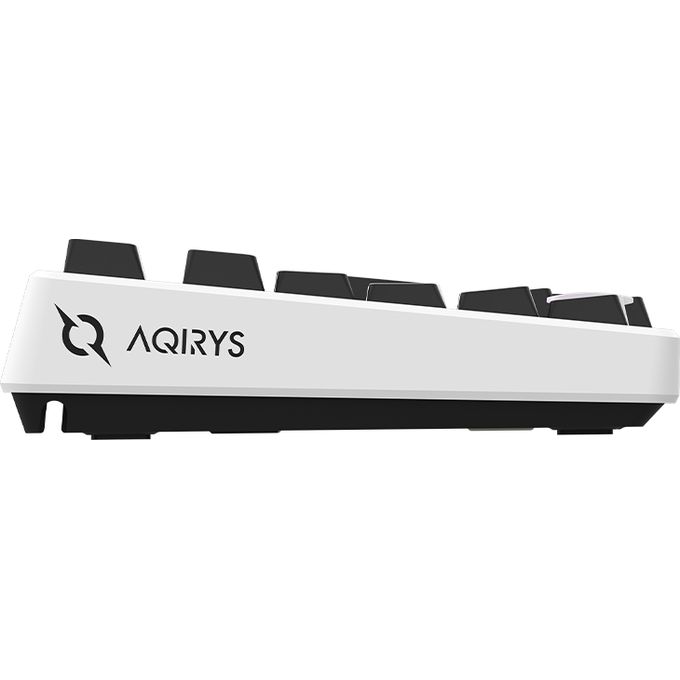 AQIRYS Clavier Gamer Mécanique ADARA 100% Anti-Ghosting RGB White