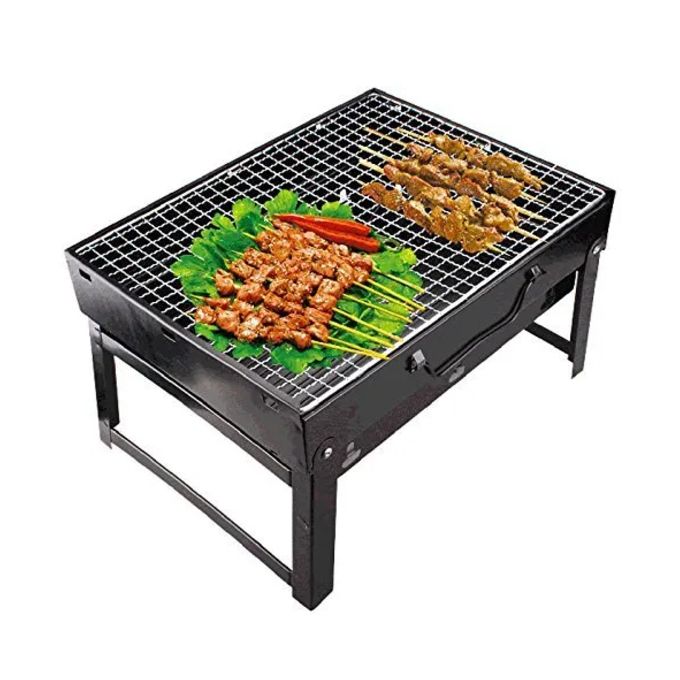 Barbecue En Acier Noir - Portable - Made in Chine image 0