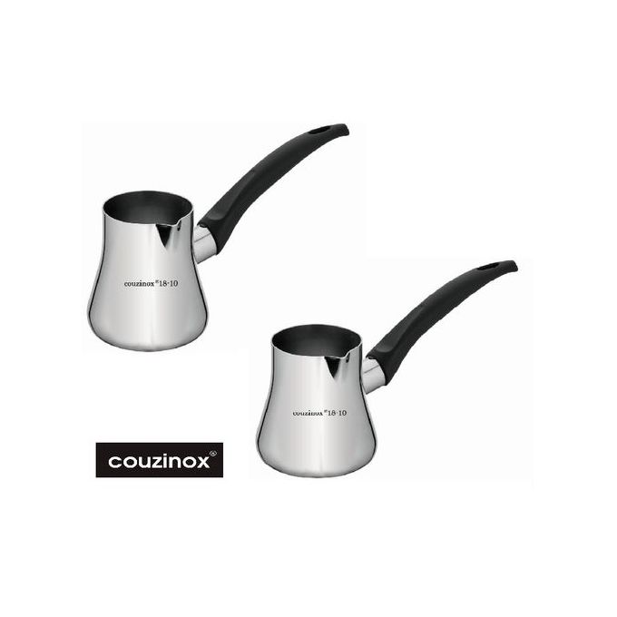 COUZINOX POÊLE INOX 18/10 - 24 CM - Noir