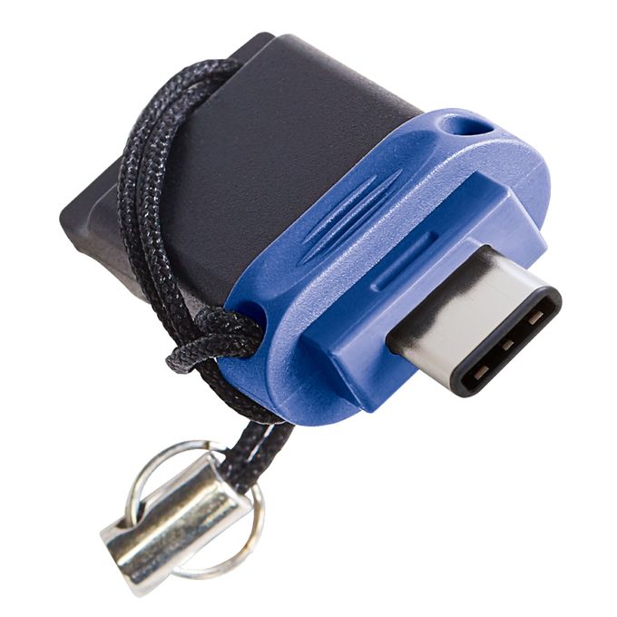 CLE USB 3.2 PLATI+CONNECTEUR TYPE C 64GB - BuroStock Réunion