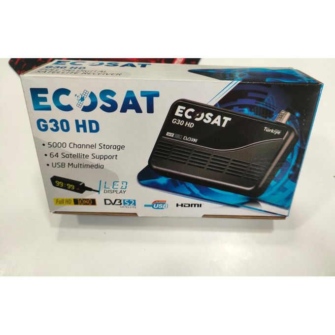 Slide  #2 Ecosat RÉCEPTEUR G30-HD + 12 MOIS SAHRING + 6 MOIS MATADOR OFFERTS