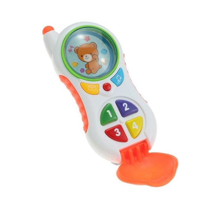 Téléphone portable jouet pour bébé avec son musical, téléphone