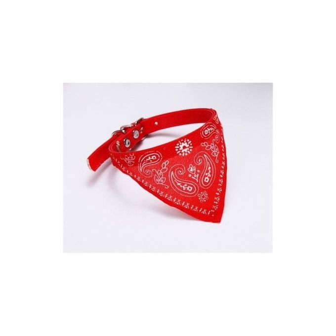 Bandana Rouge pour chien et chat Taille 2 - Jardiland