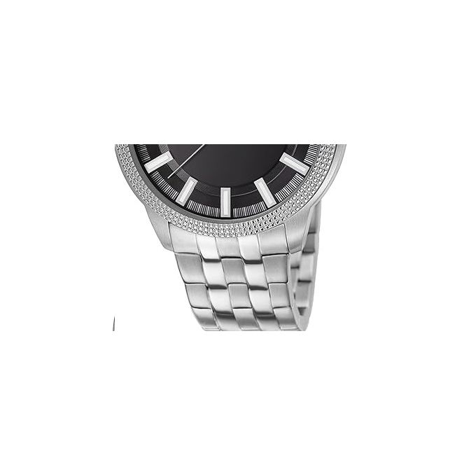 Slide  #2 Esprit Montre pour homme - Argent - Acier inoxydable - Garantie 1An