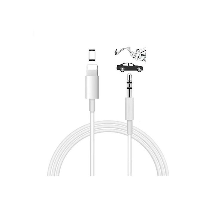 CABLING® iPhone 7 Câble auxiliaire de voiture, iPhone 7 Lightning