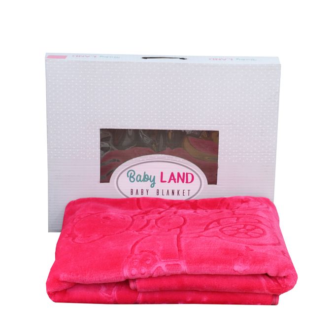 Baby Land Couverture Bebe Ultra Douce 94cmx110cm Rose Fille A Prix Pas Cher Jumia Tunisie