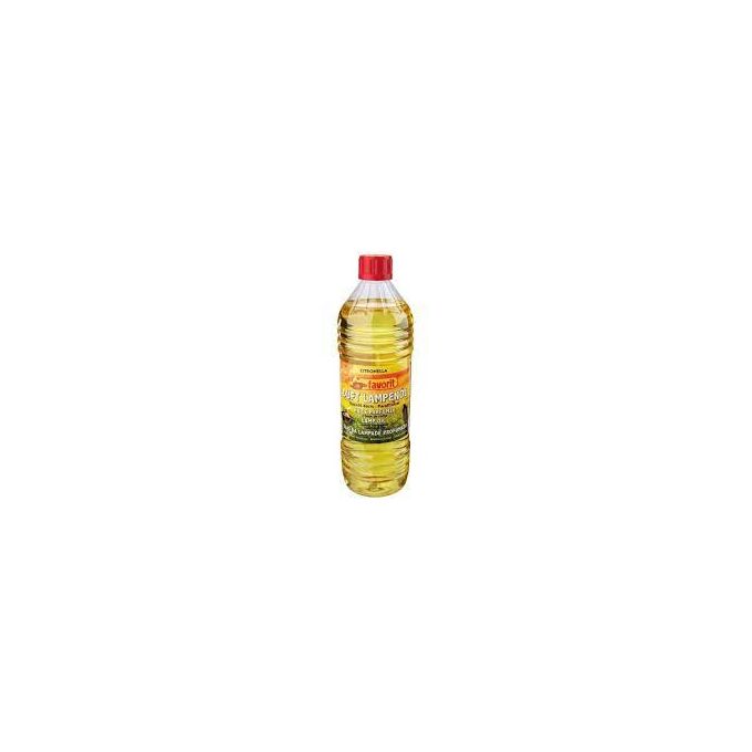 Favorit Huile liquide - Anti moustique - Parfum citronnelle pour torches extérieures - 1L image 0