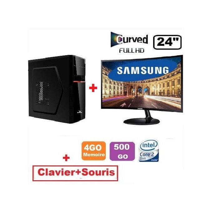 Ecran Gaming AOC 24 FULL HD CURVED (C24G1) - Tunewtec Tunisie