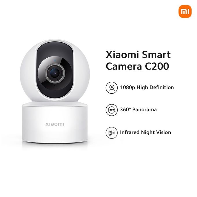 Slide  #5 XIAOMI Pack Caméra de surveillance C200 1080P 360° + Carte mémoire 32GB +Tete de chargeur