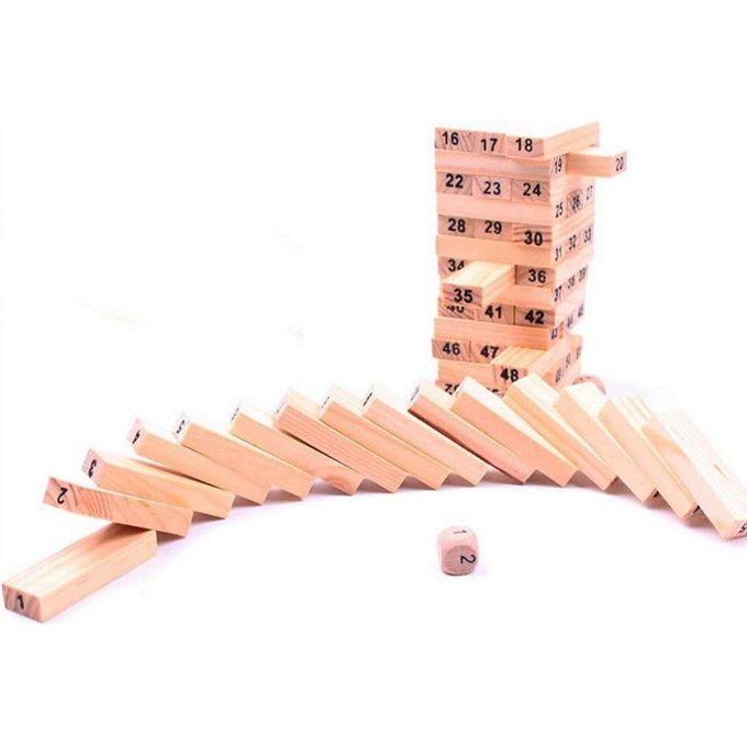 Jeu Jenga - WOODY TOYS - Jouets en Bois - Tunisie