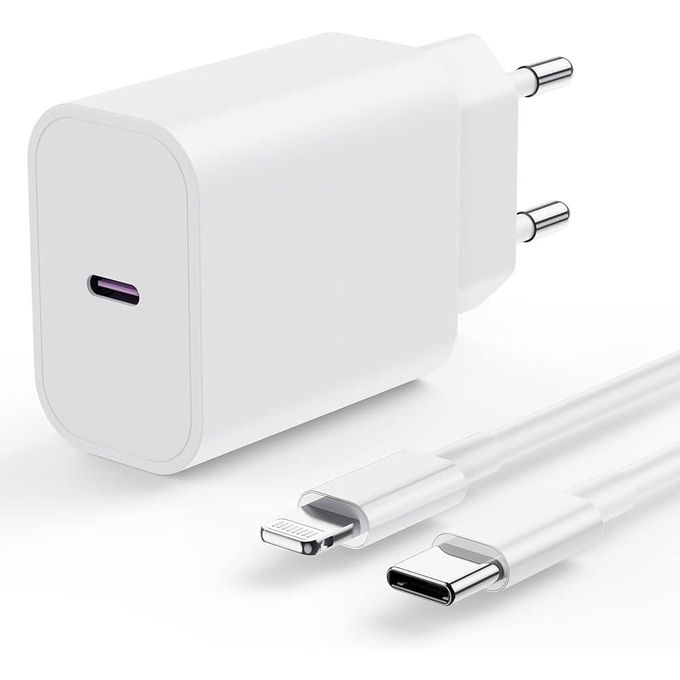 Generic Chargeur rapide 20W compatible avec iPhone PD USB-C +