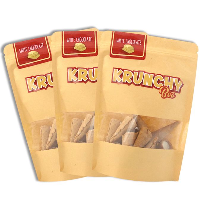 Krunchy Boo Trio White Chocolate 10 Boo image 0