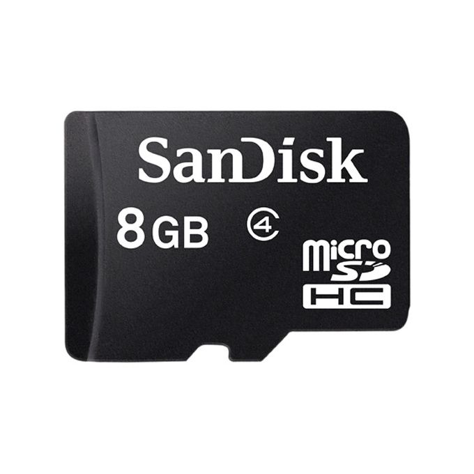 Sandisk Carte m moire micro  SD  8 G  prix  pas cher 