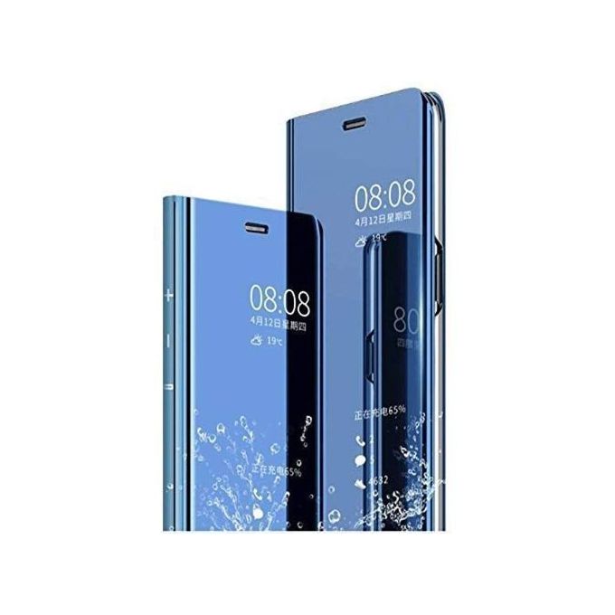 Slide  #1 S-View - Flip Cover Clear - Huawei Nova 7i - Bleu