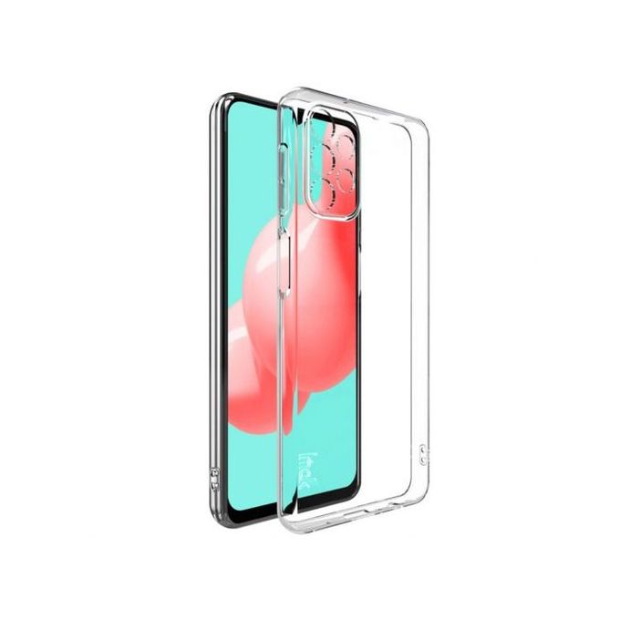 Slide  #1 Etui en silicone compatible avec Samsung A72 - Transparent