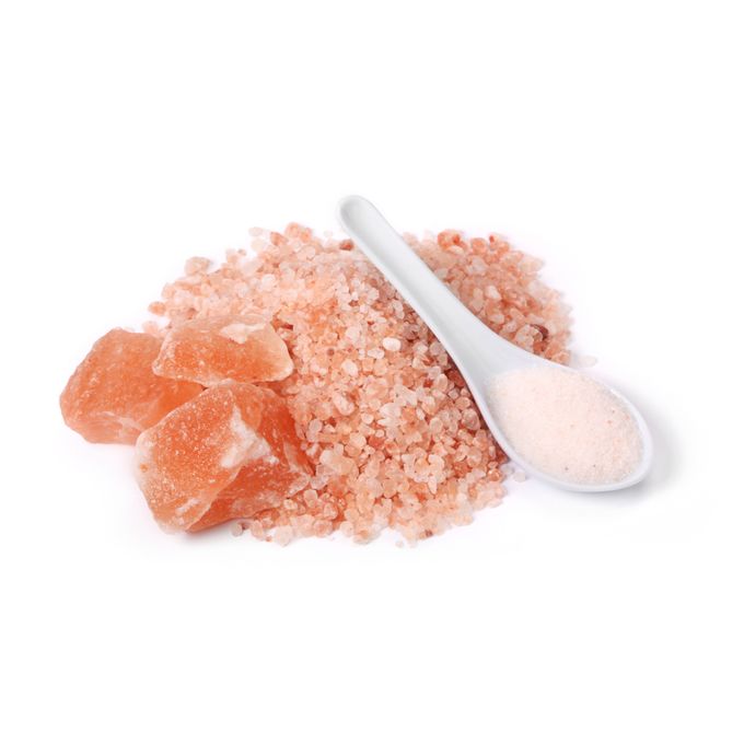 Slide  #1 Ecora food Himalayan pink salt -400gr-ملح الهيمالايا الوردي