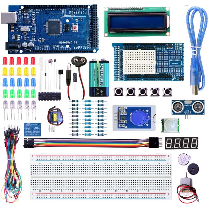 Kit de démarrage de composants électroniques pour Arduino-tunise