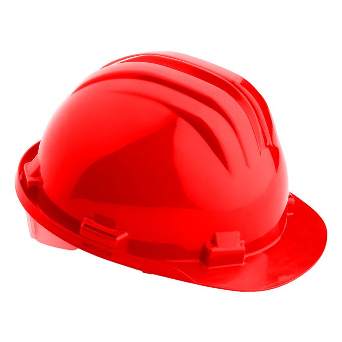 CASQUE PROTECTION EN CHANTIER ROUGE