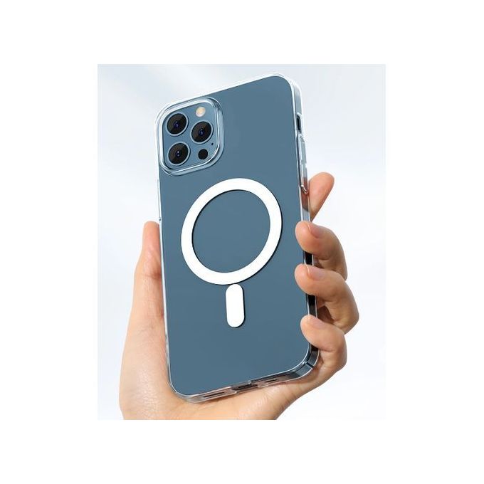 Slide  #5 Coblue Coque Magnétique pour iPhone 14 Pro Max - Compatible avec Le chargeur MagSafe