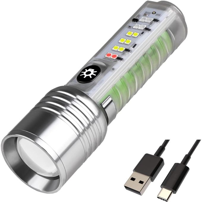 Generic Lampe de poche Rechargeable par USB lumière forte à prix