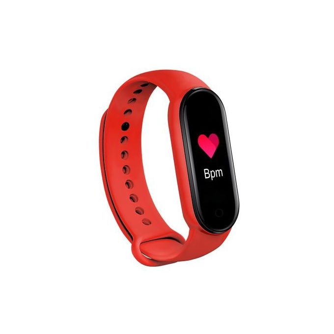 Elite Smart Watch Fitness Tracker Bracelet Montre Imperméable Activités Trackers Montre Rouge image 0