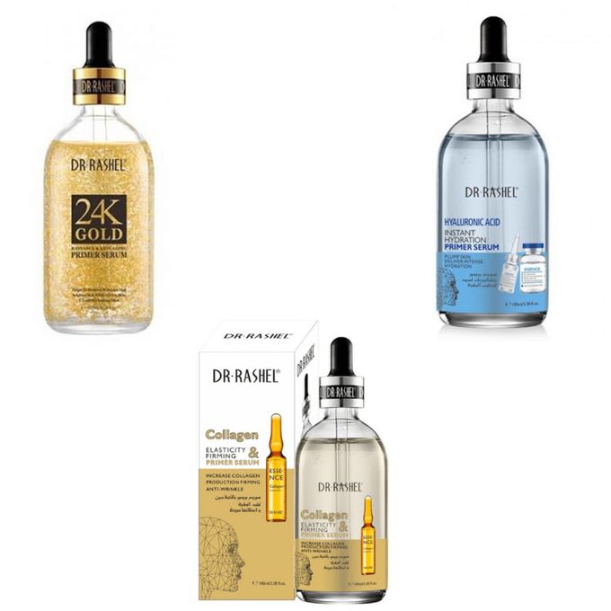 Dr Rashell Pack Soin De Visage Premium Gold Acid Hyaluronique