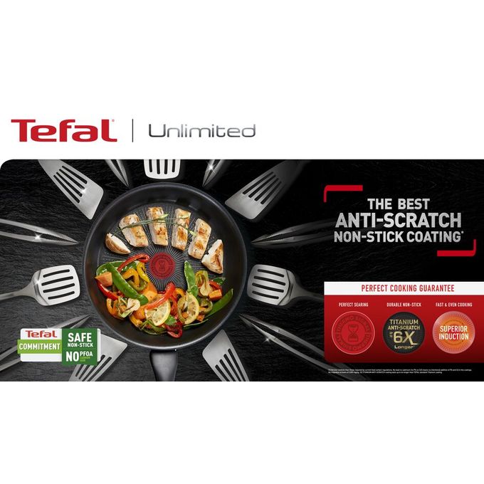 Achat / Vente Tefal Poêle UNLIMITED - Tous feux dont induction, 28 cm