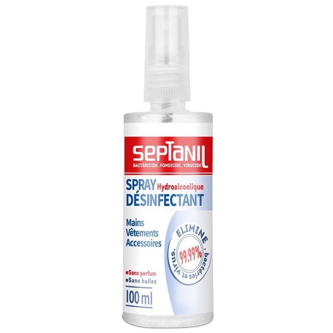Septanil Spray de poche désinfectant antibactérien 100 ML à prix