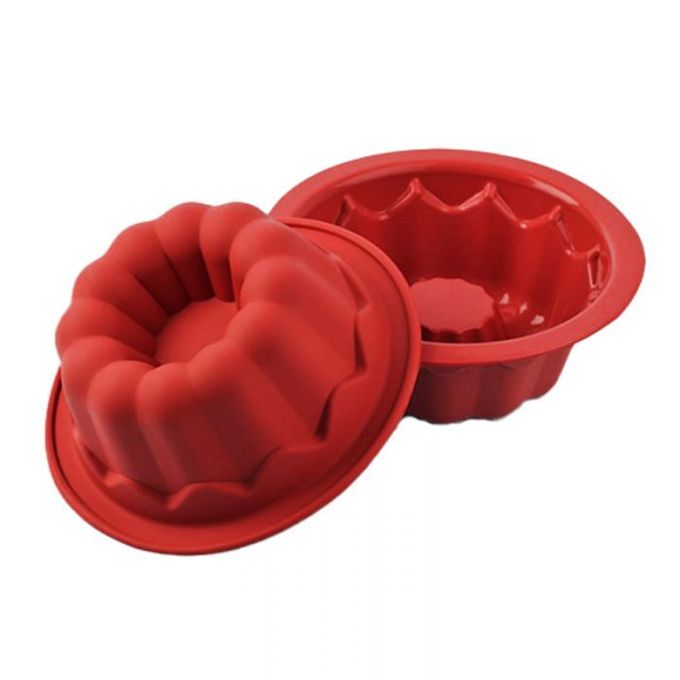 Moule coeur en silicone 6 muffins 6 mini cake - Totalcadeau