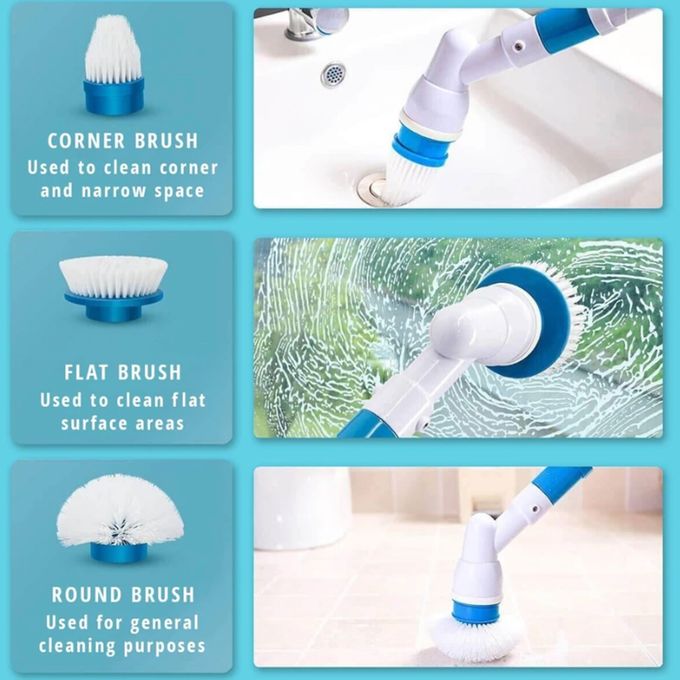 Brosses de nettoyage Brosse électrique domestique nettoyage Synoshi brosse  de nettoyage multifonctionnelle salle de bain nettoyage brosse électrique