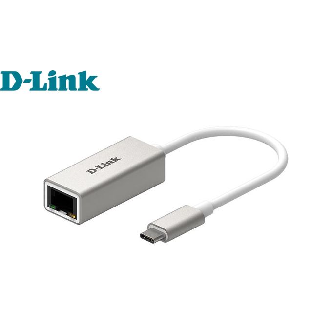 Dlink Adaptateur USB 3.0 Type-C Vers Gigabit Ethernet RJ45 - Gris image 0