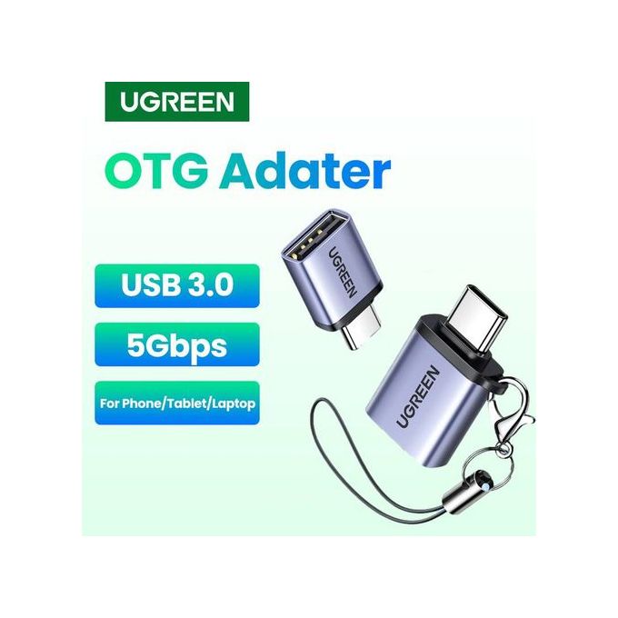 Slide  #1 Ugreen Adaptateur OTG USB-C vers USB A 3.0 (5Gbps) - Compatible MacBooK, iPhone 15 & Galaxy S24 series