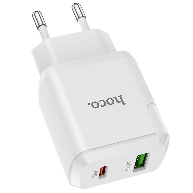 Goobay - Double chargeur rapide USB QC3.0 28W Blanc - Chargeur téléphone -  LDLC