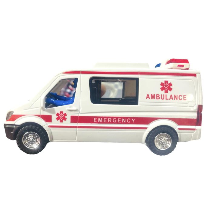 Slide  #1 Generic Ambulance - Mouvement - Siréne et lumiéres