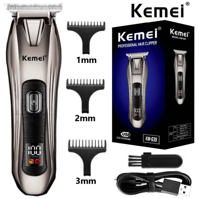 Kemei TONDEUSE CHEVEUX PROFESSIONNELLE 8EN1 SANS FIL KM-500K au meilleur  prix en Tunisie sur