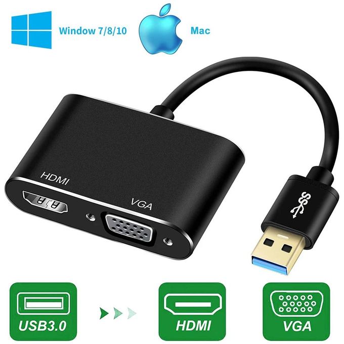 Adaptateur USB 3.0 Vers VGA