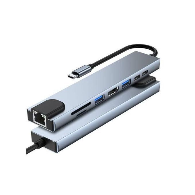 Hub Unisynk USB-C 8 en 1 - adaptateur multiport - iStore Tunisie